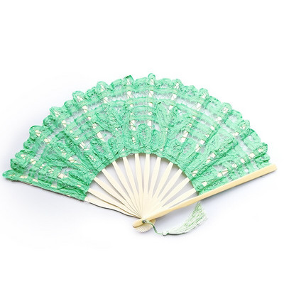 Evantai de mână din dantelă europeană de 27 CM Fan Dance Domnișoară de onoare Fan prințesă Evantai pliabil din dantelă Eventail a principal abanico de mano evantai vintage