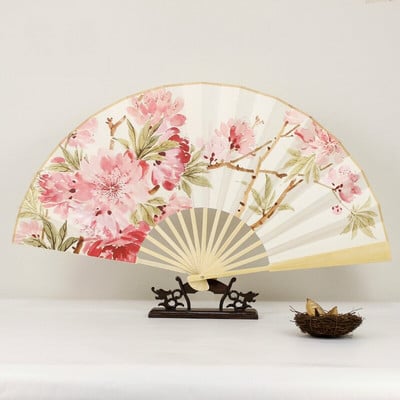Kínai klasszikus összecsukható Xuan papírlegyező Vintage Gentleman papírlegyezők Lady Dance kézlegyezők Bambusz összecsukható ventilátor Abanicos Para Boda