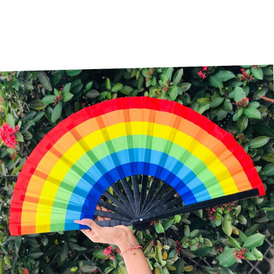 2022 Férfi/női Rave kínai összecsukható kézlegyező kézműves kézműves ajándék esküvői táncos kézfegyverfesztivál Rajongói táncos ajándék rajongói lakberendezés