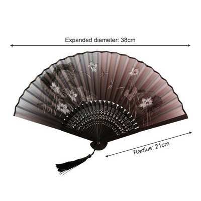 Šokių gerbėjų ornamentas moteriškas nėrinių rankinis vėduokles juodas baltas audinys sulankstomas vėduokles Ispanijos Viktorijos laikų rankų ventiliatorius vestuvių vakarėliui, dovana
