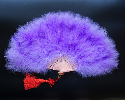 Evantai pliat lucrat manual Evantai de mână cu pene albe chinezești decorative pentru acasă, petrecere, dans, decorațiuni de nuntă, accesorii, artizanat, cadouri