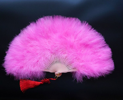 Evantai pliat lucrat manual Evantai de mână cu pene albe chinezești decorative pentru acasă, petrecere, dans, decorațiuni de nuntă, accesorii, artizanat, cadouri