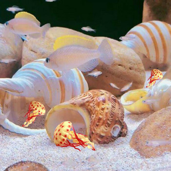 11 τμχ Κοχύλια καβουριών ερημίτη Μεσαίας μικρής ανάπτυξης Turbo Seashells Sea shell For Hermit Crabs Γρήγορη αποστολή