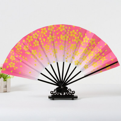 Ryžių popierius kepimo lakas, šoninis kaulas, lazdelės, ventiliatorius, spausdintas dizainas, kišeninis ventiliatorius, namų dekoravimo raštas, šokių rankinis ventiliatorius ZH507