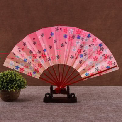 Ryžių popierius kepimo lakas, šoninis kaulas, lazdelės, ventiliatorius, spausdintas dizainas, kišeninis ventiliatorius, namų dekoravimo raštas, šokių rankinis ventiliatorius ZH507