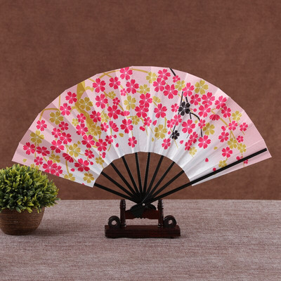 Ryžių popierius kepimo lakas, šoninis kaulas, lazdelės, ventiliatorius, spausdintas dizainas, kišeninis ventiliatorius, namų dekoravimo raštas, šokių rankinis ventiliatorius ZH507