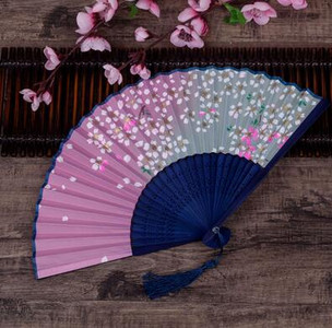 Vasaros sulankstomas ventiliatorius, bambuko šilko ventiliatorius, rankinis aukštos kokybės kalėdinės dovanos namų dekoravimui 32