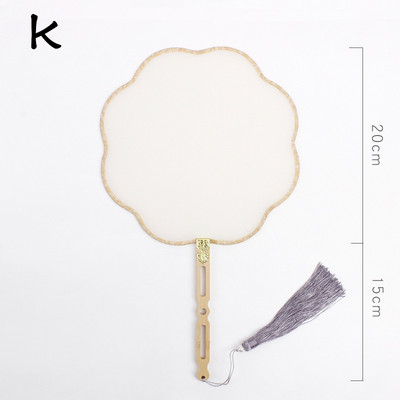 Rankų šilko vėduoklė „pasidaryk pats“ kiniška bambuko tuščia ventiliatorius „pasidaryk pats“ kaligrafija tapyba siuvinėjimas ornamentas dekoravimas rankų darbo amatų dovana