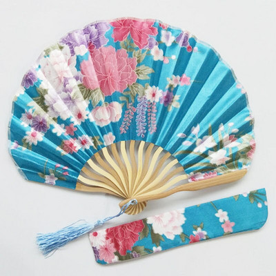 Retro kis kézi ventilátor ventilátor japán klasszikus hordozható női lótusz összecsukható ventilátorok nyári mini Shell ventilátorok női összecsukható ventilátor