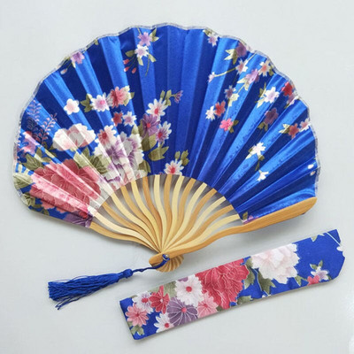 Retro kis kézi ventilátor ventilátor japán klasszikus hordozható női lótusz összecsukható ventilátorok nyári mini Shell ventilátorok női összecsukható ventilátor