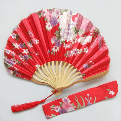 Retro kis kézi ventilátor ventilátor japán klasszikus hordozható női lótusz összecsukható ventilátorok nyári mini Shell ventilátorok női összecsukható ventilátor