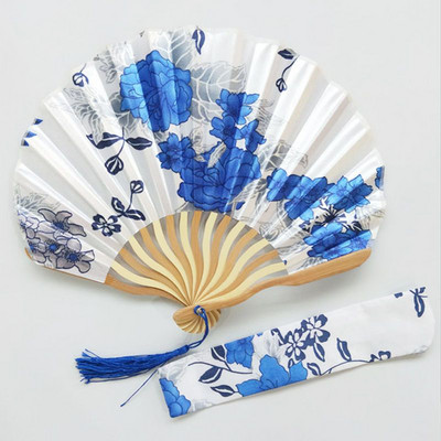 Retro kis kézi ventilátor ventilátor japán klasszikus hordozható női lótusz összecsukható ventilátorok nyári mini Shell ventilátorok női összecsukható ventilátor