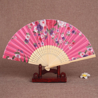 Retro kis kézi ventilátor ventilátor japán klasszikus hordozható női lótusz összecsukható ventilátorok nyári mini Shell ventilátorok női összecsukható ventilátor