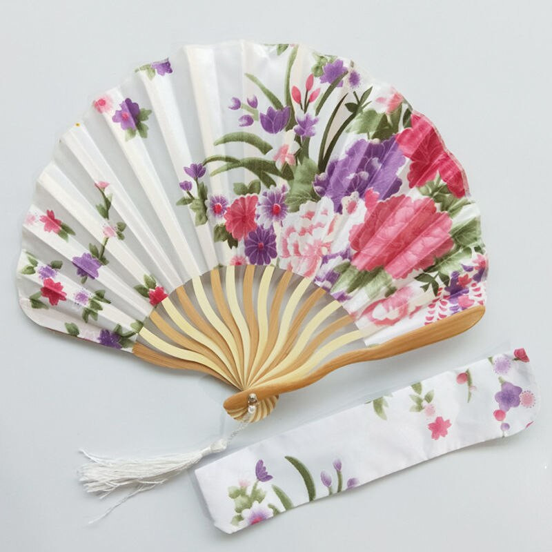 Retro kis kézi ventilátor ventilátor japán klasszikus hordozható női lótusz összecsukható ventilátorok nyári mini Shell ventilátorok női összecsukható ventilátor