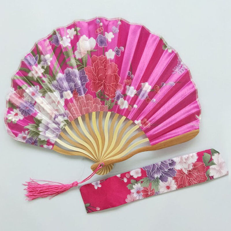 Retro kis kézi ventilátor ventilátor japán klasszikus hordozható női lótusz összecsukható ventilátorok nyári mini Shell ventilátorok női összecsukható ventilátor