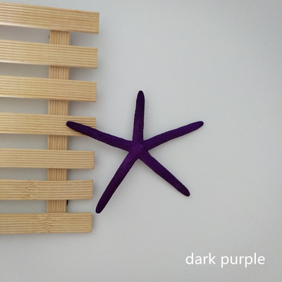 10db 6-10 cm-es natúr Starfish Real White Finger tengeri csillaghal drapériás tartás Kiváló esküvőkhöz vagy aszimmetrikus partihoz mix szín
