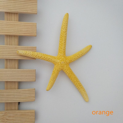 10db 6-10 cm-es natúr Starfish Real White Finger tengeri csillaghal drapériás tartás Kiváló esküvőkhöz vagy aszimmetrikus partihoz mix szín
