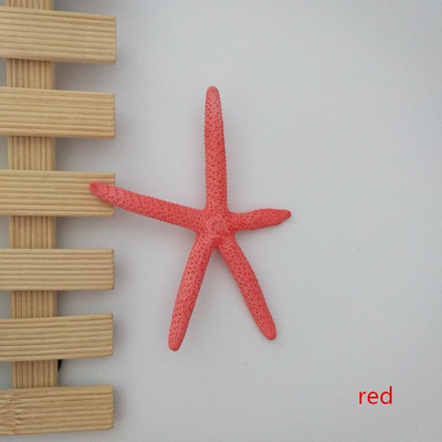 10db 6-10 cm-es natúr Starfish Real White Finger tengeri csillaghal drapériás tartás Kiváló esküvőkhöz vagy aszimmetrikus partihoz mix szín