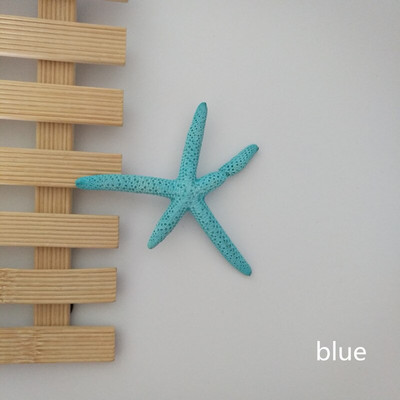 10db 6-10 cm-es natúr Starfish Real White Finger tengeri csillaghal drapériás tartás Kiváló esküvőkhöz vagy aszimmetrikus partihoz mix szín