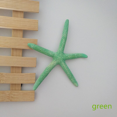 10db 6-10 cm-es natúr Starfish Real White Finger tengeri csillaghal drapériás tartás Kiváló esküvőkhöz vagy aszimmetrikus partihoz mix szín