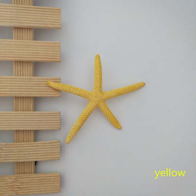 10db 6-10 cm-es natúr Starfish Real White Finger tengeri csillaghal drapériás tartás Kiváló esküvőkhöz vagy aszimmetrikus partihoz mix szín