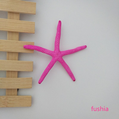 10db 6-10 cm-es natúr Starfish Real White Finger tengeri csillaghal drapériás tartás Kiváló esküvőkhöz vagy aszimmetrikus partihoz mix szín