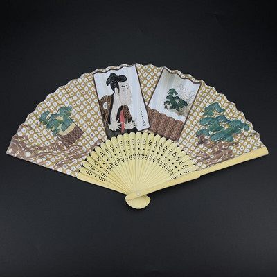 Nyomtatott Ukiyo papírlegyező japán stílusú összecsukható ventilátor gyártó kis ventilátor nagykereskedelme Fujiyama bambusz anyagú ventilátor dekoráció ZB34