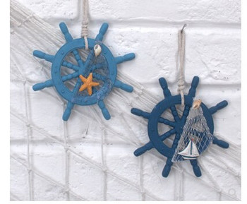 Средиземноморски мини малък рулеви смола висулка декорация на стена индивидуален домашен декор