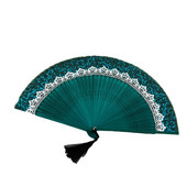 Moterų rankų vėduoklė Klasikinių šokių bambuko vėduoklė Moterų spalvos šilko vėduoklė Abanicos Para Boda Abanico De Mano Kinijos vėduoklės