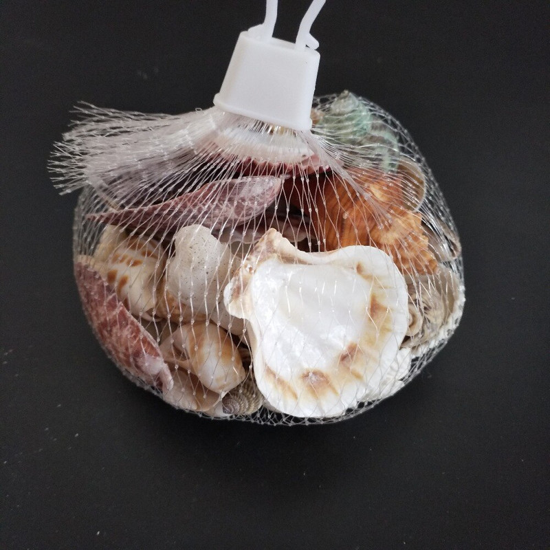 150g Divat dekoráció Beach Fashion Seashells Tengeri kagylók barkácsoláshoz Caft Decor forró akció természetes kagyló tengeri csillaghal