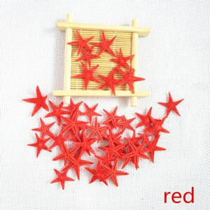 Happy Kiss 50 tk/partii isetehtud naturaalne väike meritäht triivpudelitarvikud mini meritäht naturaalne käsitöö värvide segu merekarbid