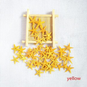 Happy Kiss 50 tk/partii isetehtud naturaalne väike meritäht triivpudelitarvikud mini meritäht naturaalne käsitöö värvide segu merekarbid