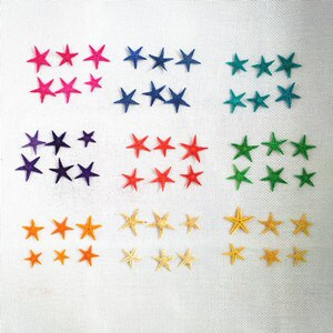 Happy Kiss 50 tk/partii isetehtud naturaalne väike meritäht triivpudelitarvikud mini meritäht naturaalne käsitöö värvide segu merekarbid