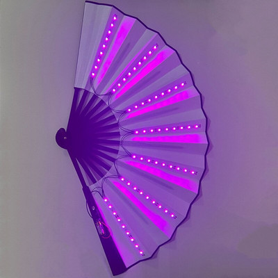 Mados baro gerbėjai Šviečiantys diskotekų gerbėjai Trend elektriniai skiemeniniai vakarėlių rekvizitai Flash sulankstomi vestuvių vakarėlio festivalio gerbėjai