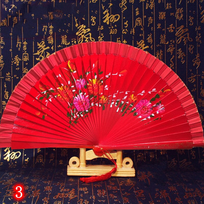 Španjolska drvena sklopiva lepeza Ženska ručna lepeza Svadbena zabava Plesna izvedba Ornament Dodaci Pokloni Uređenje doma