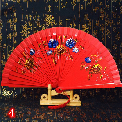 Španjolska drvena sklopiva lepeza Ženska ručna lepeza Svadbena zabava Plesna izvedba Ornament Dodaci Pokloni Uređenje doma