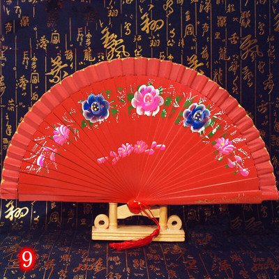 Španjolska drvena sklopiva lepeza Ženska ručna lepeza Svadbena zabava Plesna izvedba Ornament Dodaci Pokloni Uređenje doma