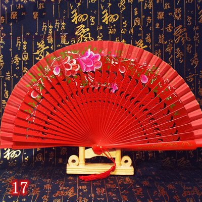 Španjolska drvena sklopiva lepeza Ženska ručna lepeza Svadbena zabava Plesna izvedba Ornament Dodaci Pokloni Uređenje doma