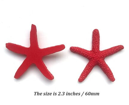 30 de bucăți decor stele de mare, creion colorat din rășină pentru degete stea de mare decorative și ornamente uscate de stele de mare pentru petrecerea de nuntă de Crăciun