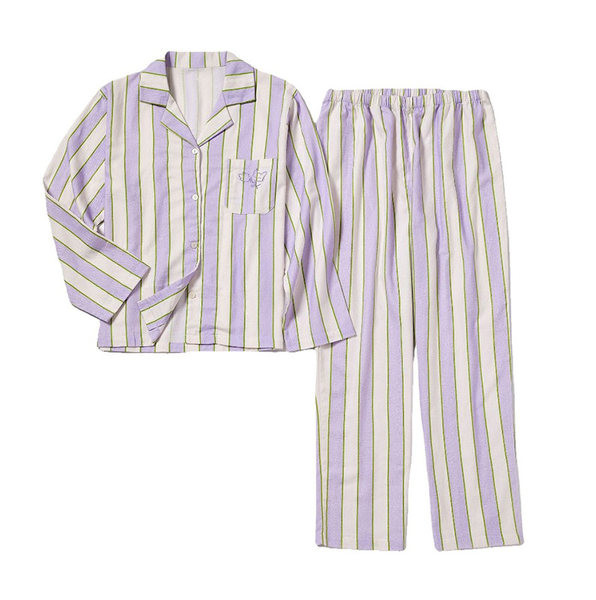 Novi model dvodijelne ženske pidžame na pruge
