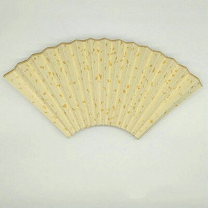 Kínai vintage stílusú Xuan papír, összecsukható ventilátor, félig érett Xuan papír legyezőfelület kalligráfiai festmények készítéséhez