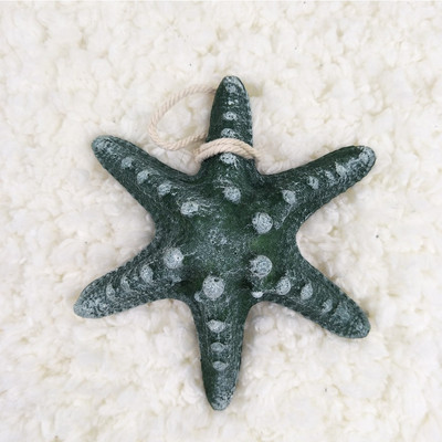 Figurine de stele de mare din rășină de 13 cm Ccean Simulare hexagonală de stele de mare Decorare pentru acvariu de pește Accesorii de fotografiere Setare Meșteșuguri DIY