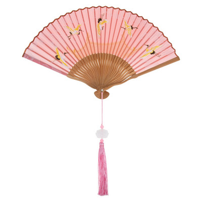 Ventilator de mână Evantai de mână, mătase, japonez, chinezesc, pliabil, decor vintage, perete decorativ, dans, mare, oriental, retro