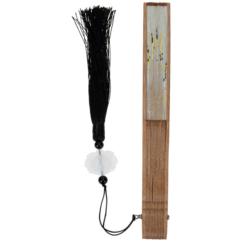 Ventilator de mână Evantai de mână, mătase, japonez, chinezesc, pliabil, decor vintage, perete decorativ, dans, mare, oriental, retro