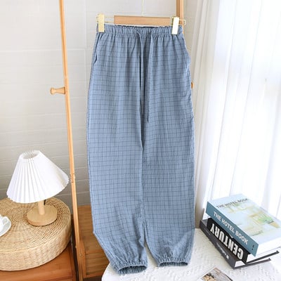 Ženski karirani donji dio pidžame