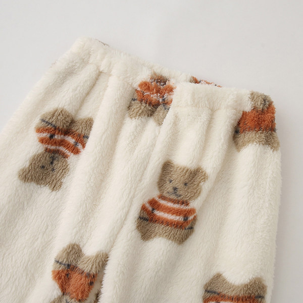 Pūsta moteriška meškos palaidinė ir apatinė pižama