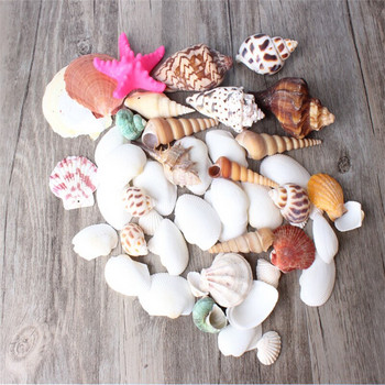 500g /чанта Beach SeaShells Mix Sea Shells Shell Nature SeaShell Аквариум Морска декорация