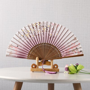 Vasaros šilko ventiliatorius Abanicos Para Boda nešiojamas bambuko dovanos rankinis ventiliatorius 21 cm klasikinių vakarėlių šokių ventiliatoriai Ventiliteur Hanfu dekoravimas