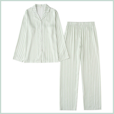 Novi model dvodijelne ženske pidžame na pruge