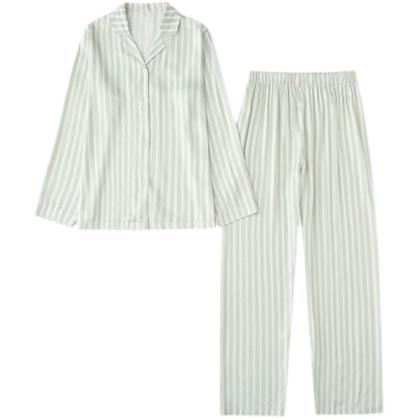 Novi model dvodijelne ženske pidžame na pruge